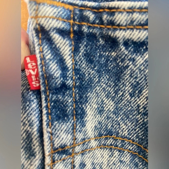 LEVI’S Denim Jeans Acid Wash Distressed Men’s Vintage - Picture 7 of 13